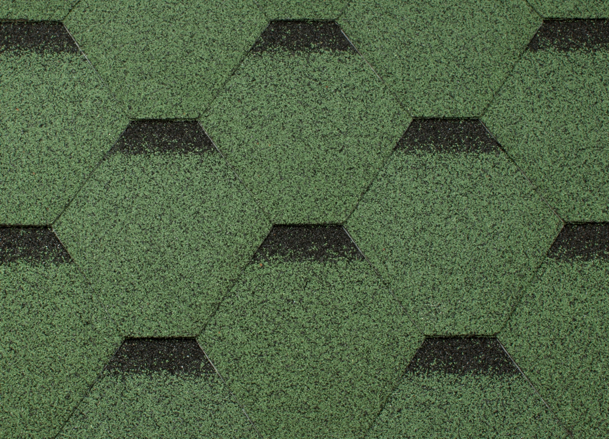 gont bitumiczny dachówka bitumiczna zielony glinmet 